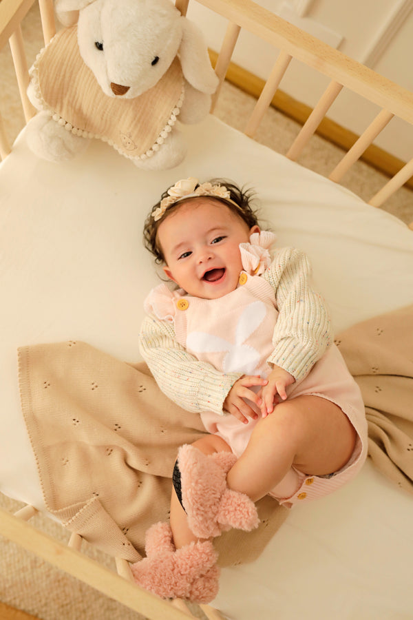 Braga tejida - Heart bunny