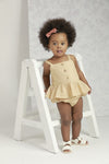 Conjunto Blusa y Short Natural en Lino - Alma