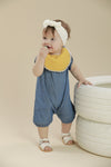 Enterizo Volantes Denim - Luna