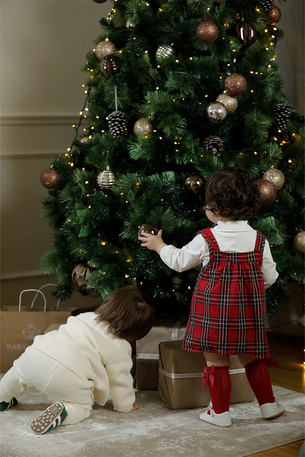 Conjunto vestido Cuadros Escoceses - Sofía