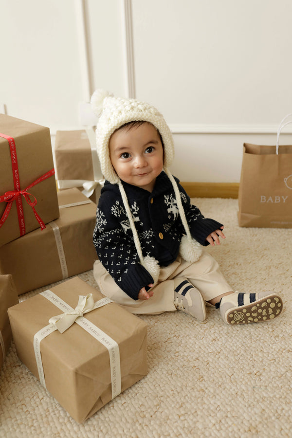 Suéter Navideño con capota Unisex