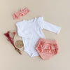 Conjunto mameluco, short y diadema - Alicia