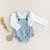 Set blusa y braga pana Blue