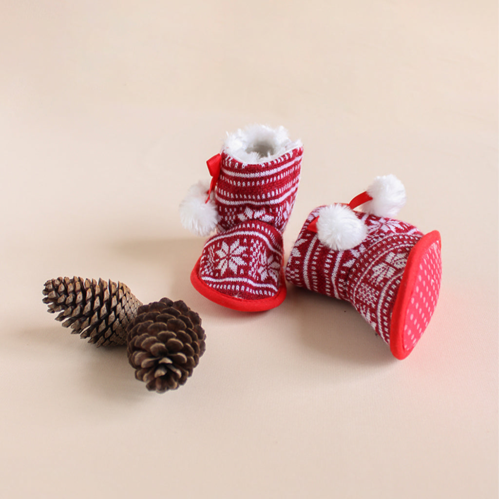 Botas Navideñas para Bebé