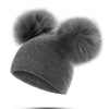 Gorro Doble Pom pom